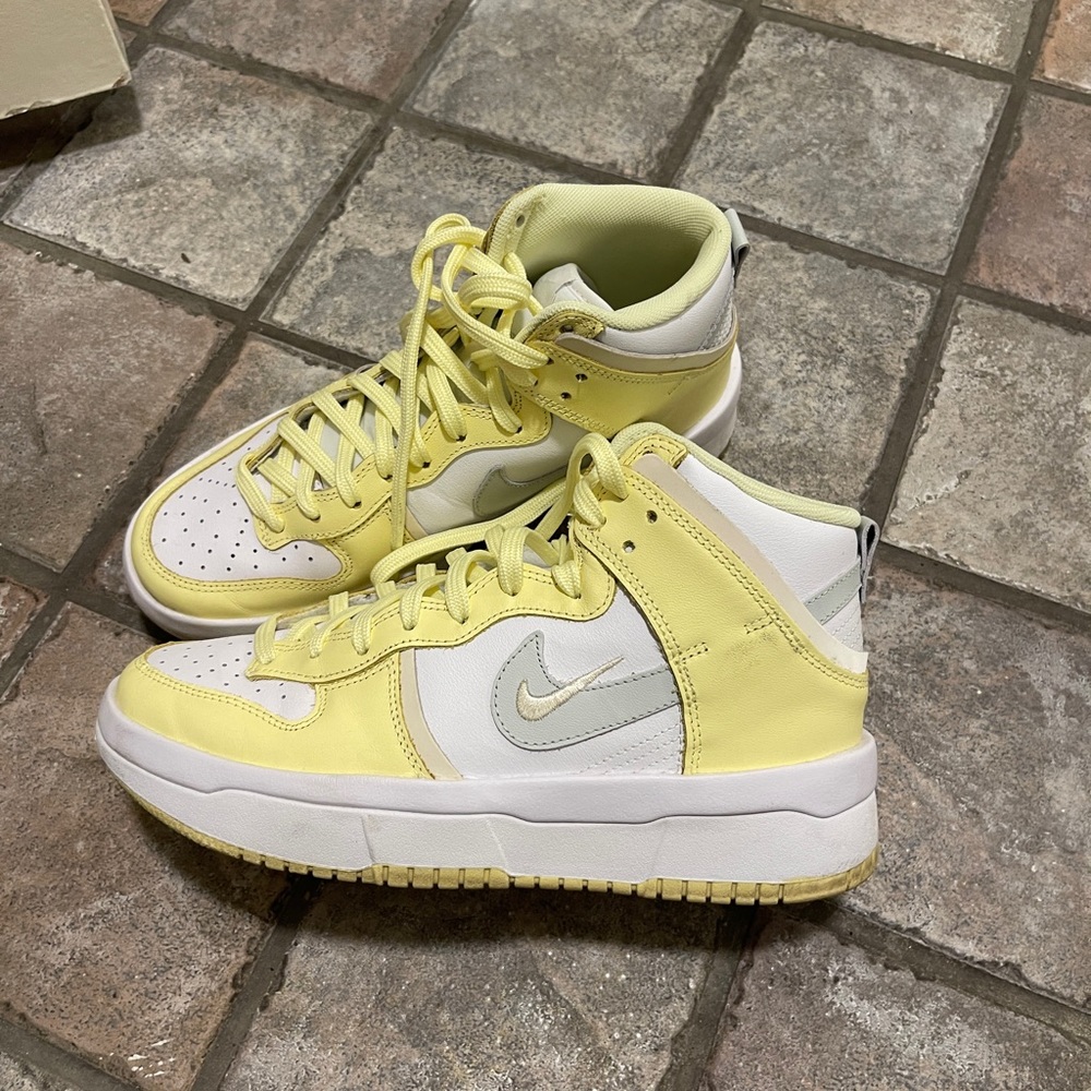 Pastel Yellow Nike Jordans/Dunks High